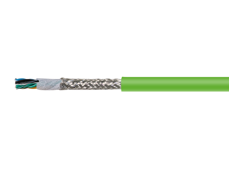 500万次TRVVSP双绞带屏蔽动力、信号、控制拖链电缆线